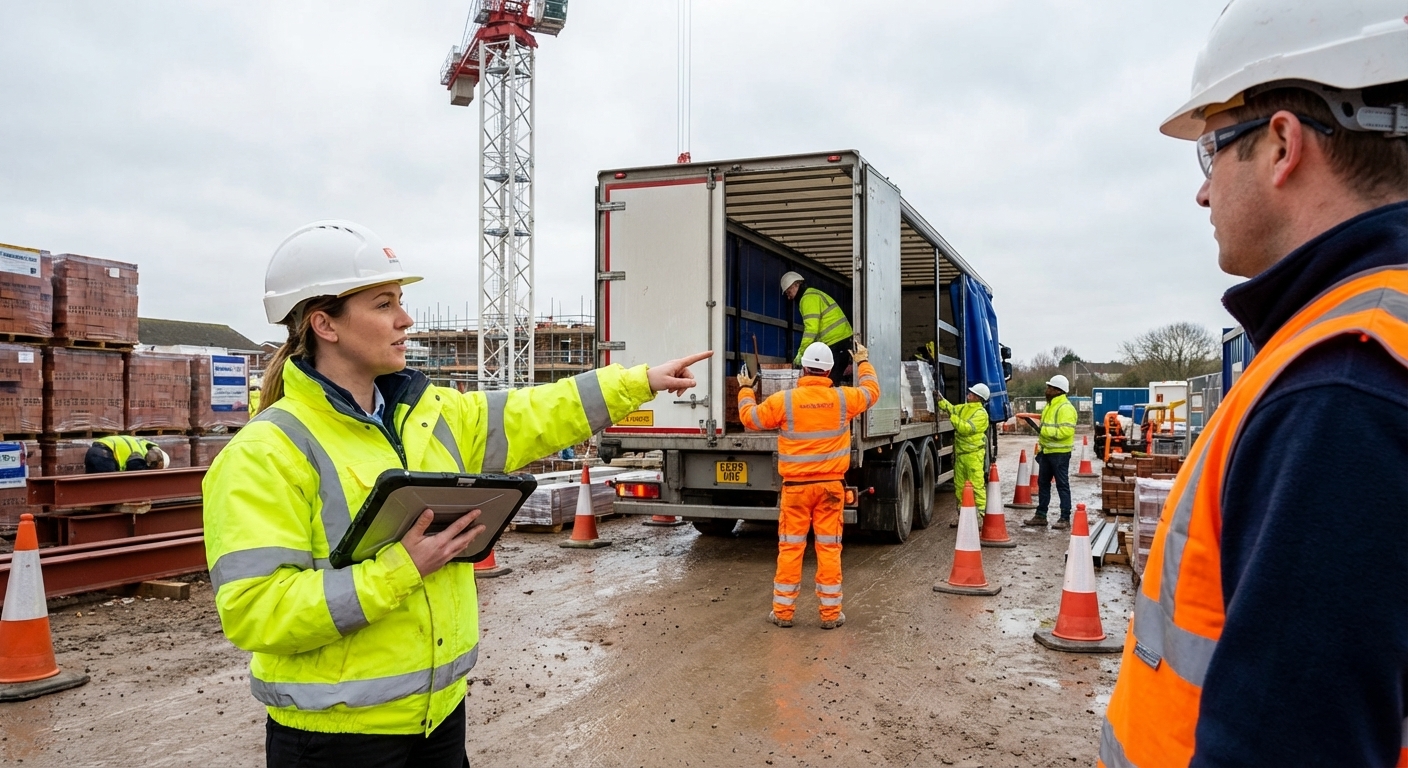 Construction logistics
